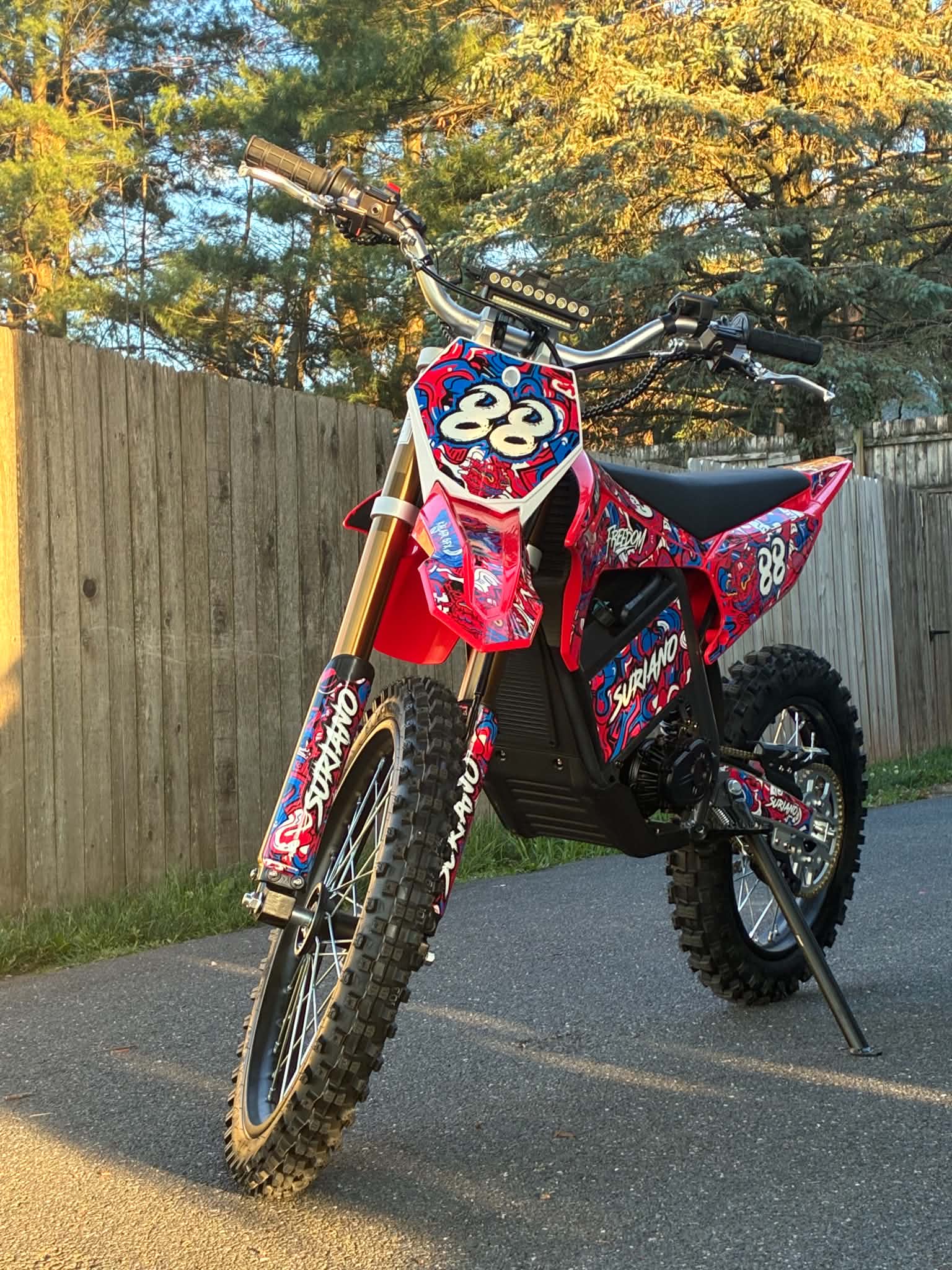 KOOZ HP115E Electric Dirt Bike Installation