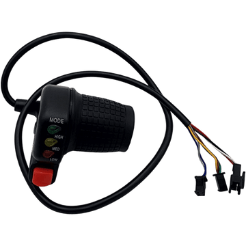 Moto eléctrica todoterreno de 36 V y 1000 W (HP112E) con acelerador giratorio