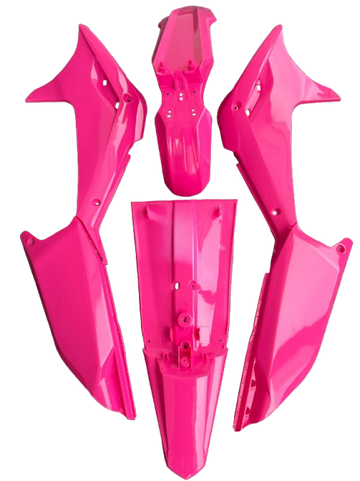 HP131E Dirt Bike 8000w 72v Full Plastic Kit – Power Pink