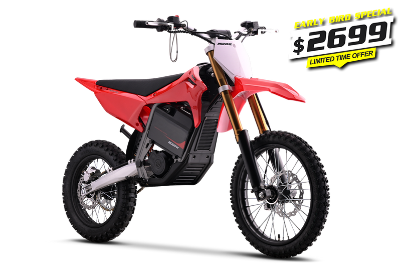 KOOZ 72V 8000W Electric Dirt Bike for Teens and Adults(HP131E M)